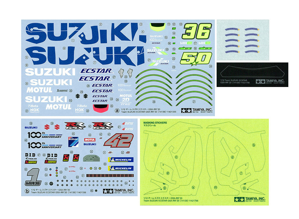 1/12 Team Suzuki Ecstar GSX-RR 2020