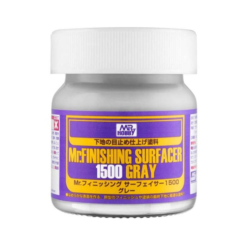 Mr Hobby Mr Finishing Surfacer 1500 Gray (40ml) SF-289
