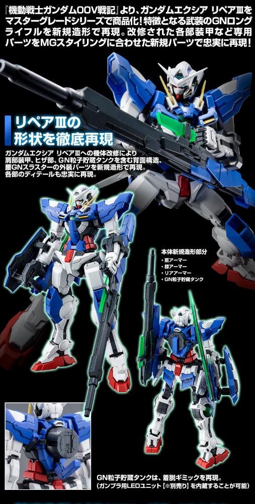 1/100 MG GN-001REIII Gundam Exia Repair III Promo 02