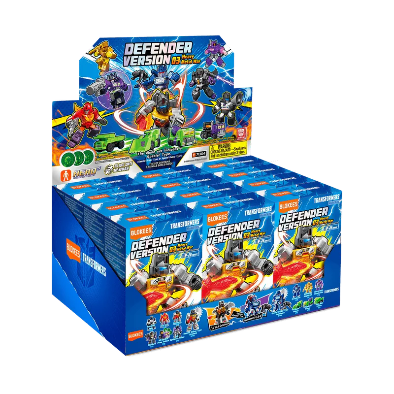 Blokees | Transformers Defender Version 03 Heavy Metal War