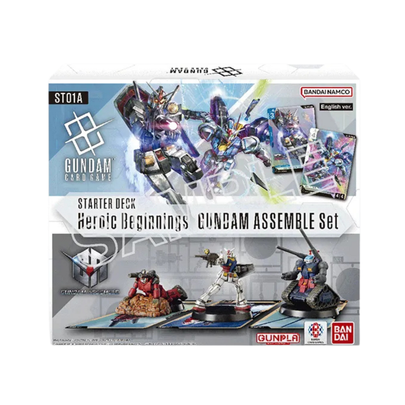 Gundam Card Game Gundam Assemble Heroic Beginnings Starter Deck (ST01A)