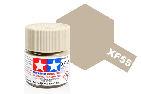 Tamiya Acrylic Mini XF-55 Deck Tan