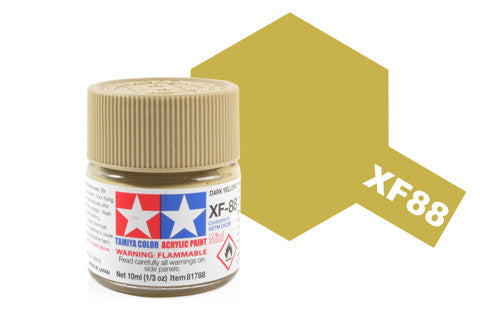 Tamiya Acrylic Mini XF-88 Dark Yellow 2
