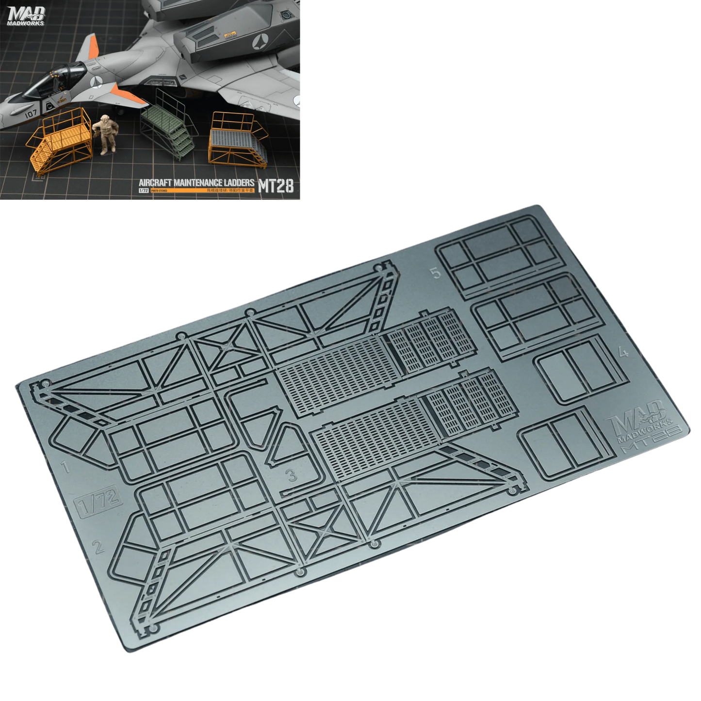 Madworks 1/72 Maintenance Ladder 3 MT-28