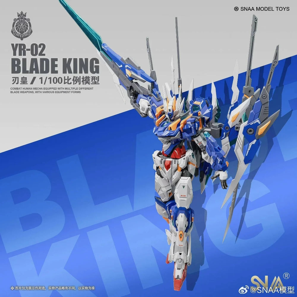 SNAA 1/100 YR-02 Blade KingAction Pose 1