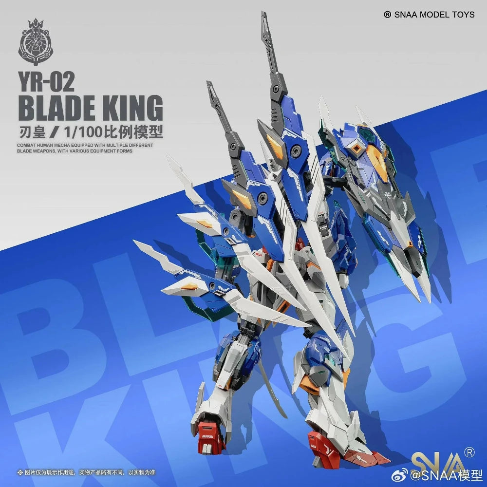 SNAA 1/100 YR-02 Blade King Back Pose 2