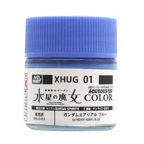 Mr Hobby Aqueous Gundam Color XHUG-01 Aerial Blue