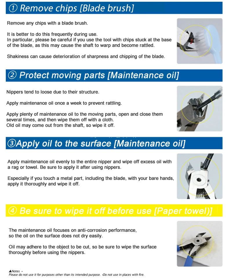 GodHand Nipper 5ml Dedicated Maintenance Oil