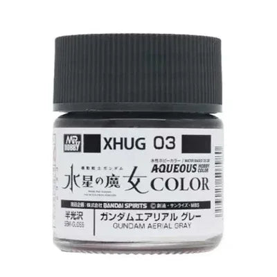 Mr Hobby Aqueous Gundam Color XHUG-03 Aerial Gray