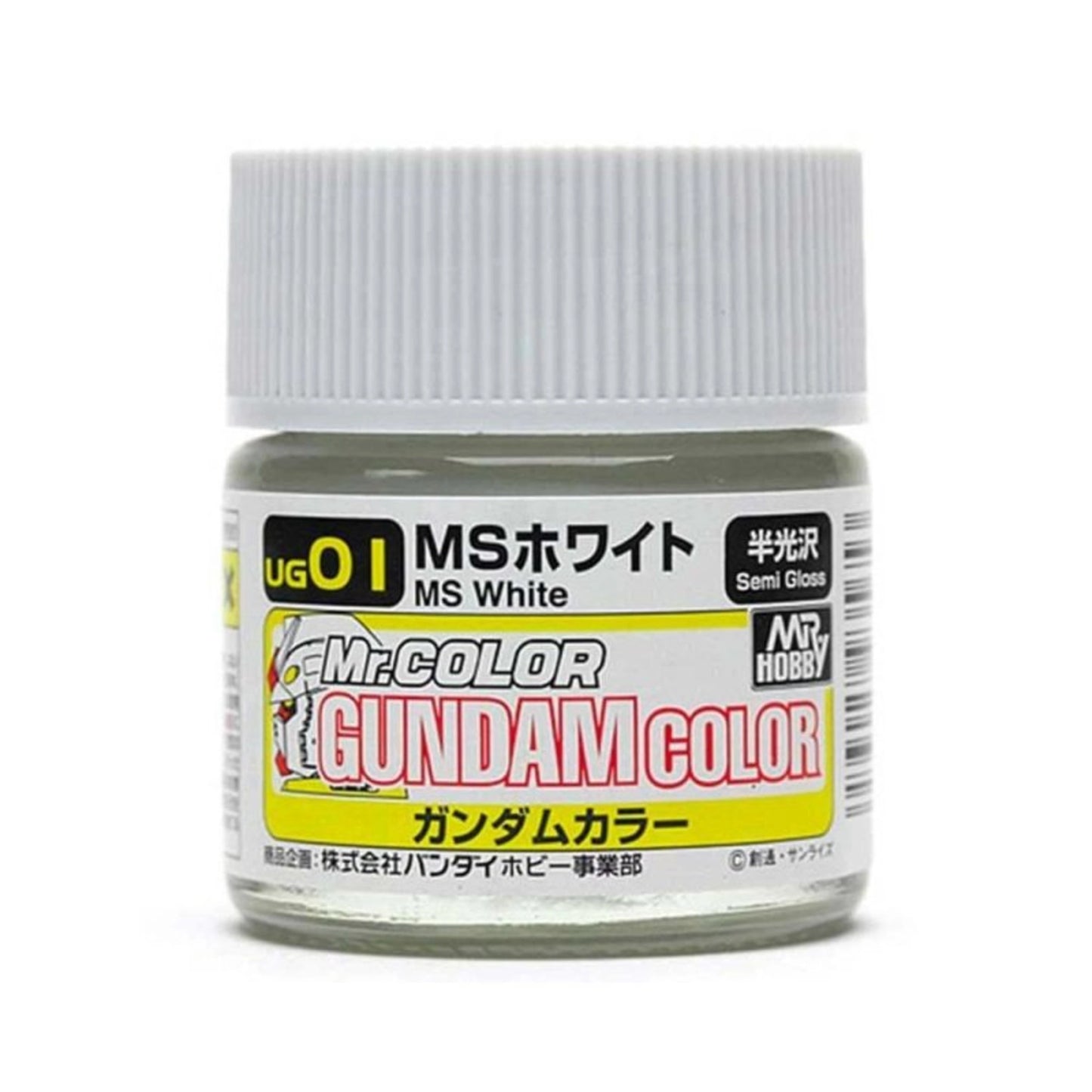 Mr Hobby Mr Color Gundam Color UG01 MS White