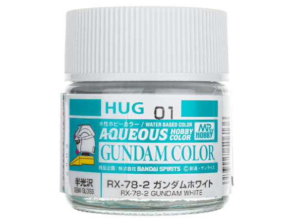 Mr Hobby Aqueous RX-78-2 Gundam White HUG-01