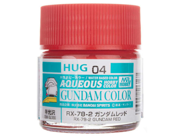 Mr Hobby Aqueous RX-78-2 Gundam Red HUG-04