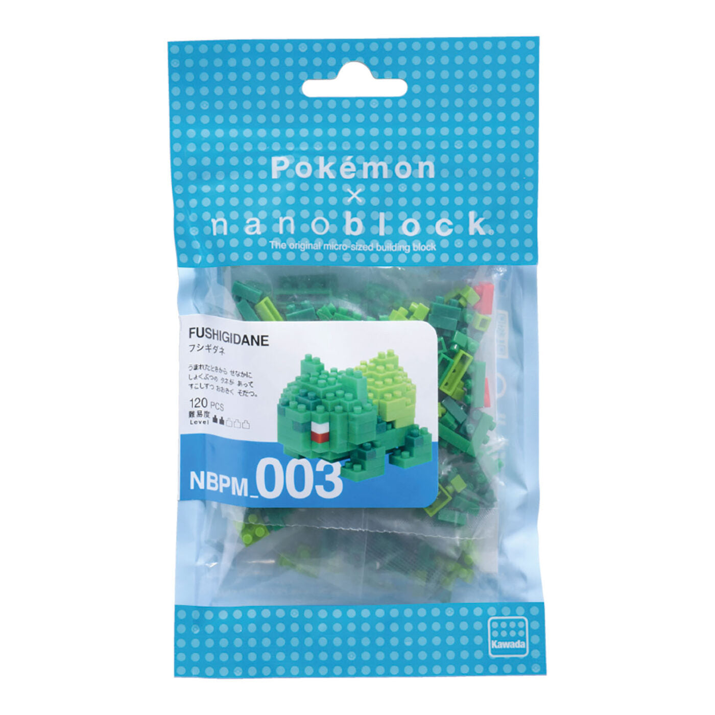 Nanoblock Pokemon Bulbasaur NBPM-03