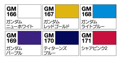 Mr Hobby Gundam Marker Advanced Set GMS-124