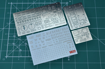 Madworks AW9 Etching Parts for HG MS-06S Zaku 2 GTO S22