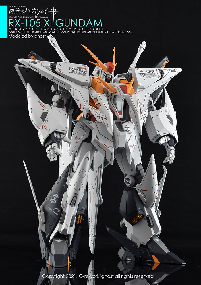 G-Rework Decals - HG RX-105 Xi Gundam [CD-H238]