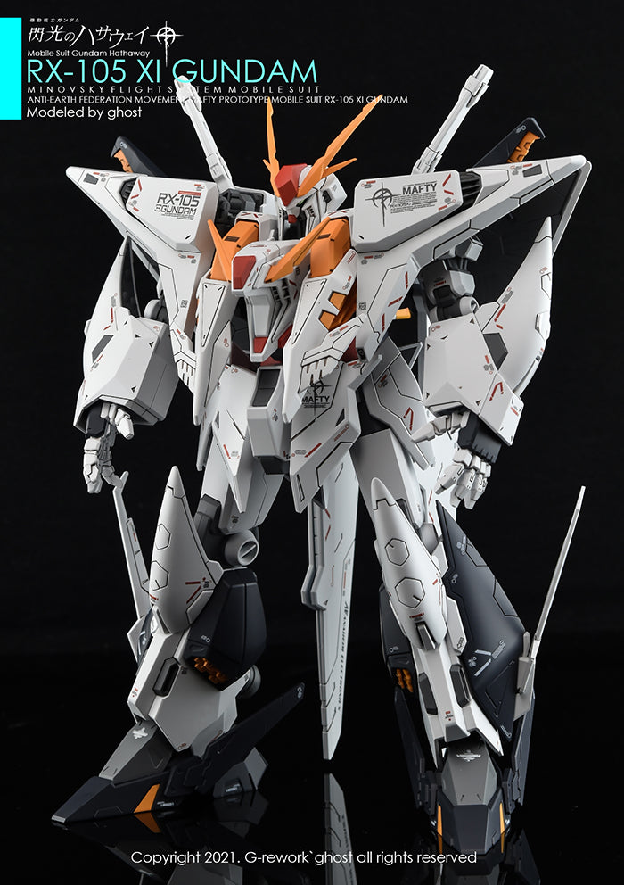 G-Rework Decals - HG RX-105 Xi Gundam [CD-H238]