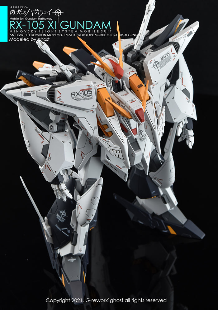 G-Rework Decals - HG RX-105 Xi Gundam [CD-H238]