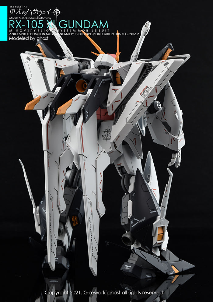G-Rework Decals - HG RX-105 Xi Gundam [CD-H238]