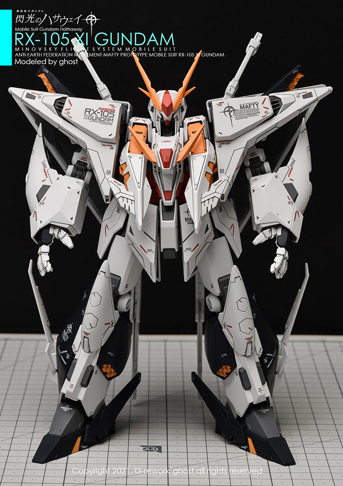 G-Rework Decals - HG RX-105 Xi Gundam [CD-H238]