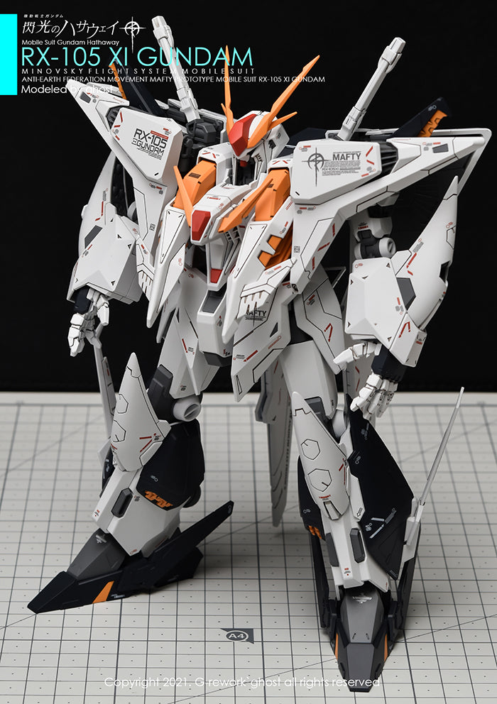 G-Rework Decals - HG RX-105 Xi Gundam [CD-H238]