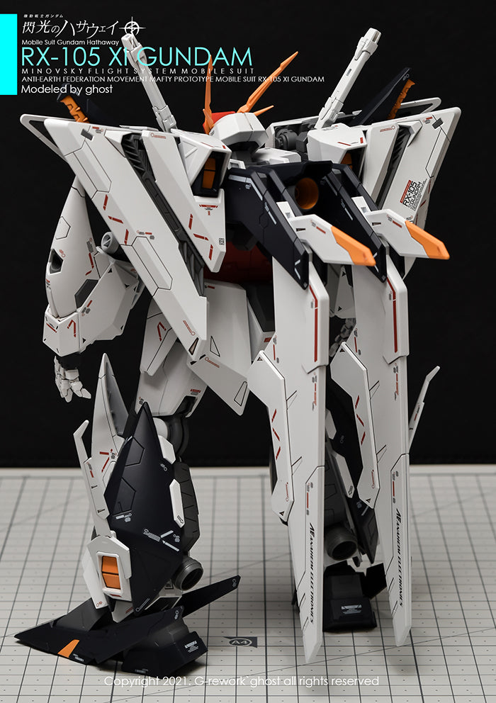 G-Rework Decals - HG RX-105 Xi Gundam [CD-H238]