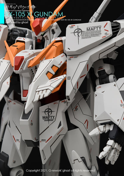 G-Rework Decals - HG RX-105 Xi Gundam [CD-H238]