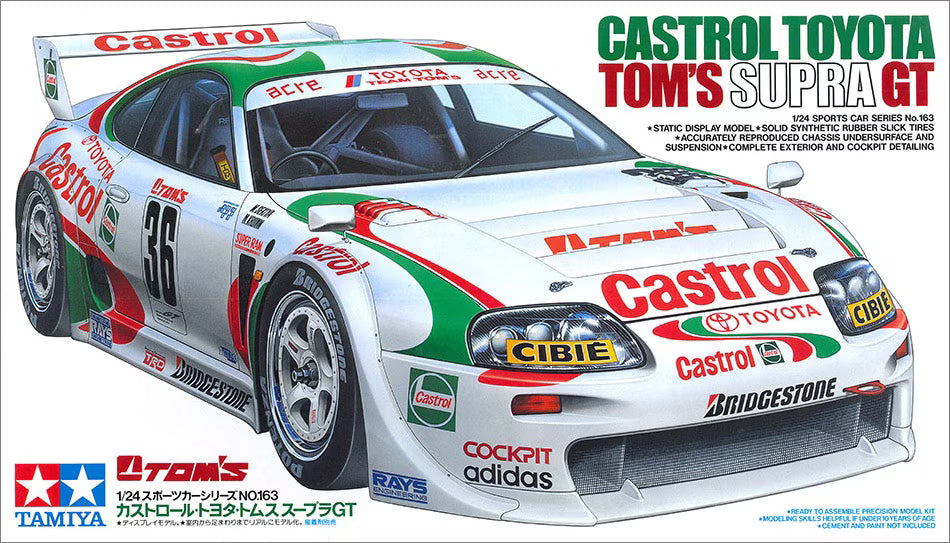 1/24 Castrol Toyota Tom's Supra GT