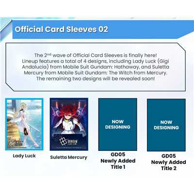 Gundam Card Game: Official Card Sleeves 02