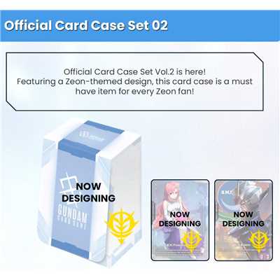 Gundam Card Game: Official Card Case Set 02