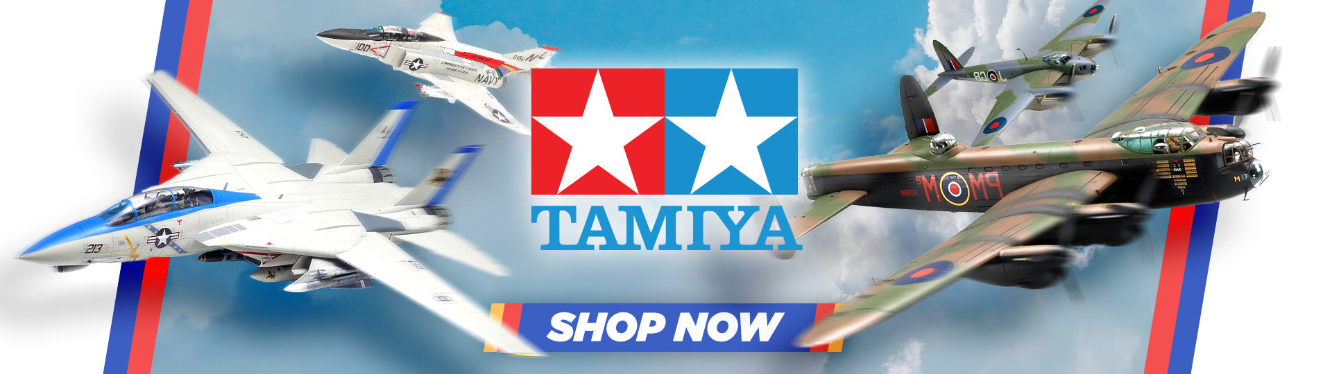 Tamiya Hobby Banner Rivals Corner