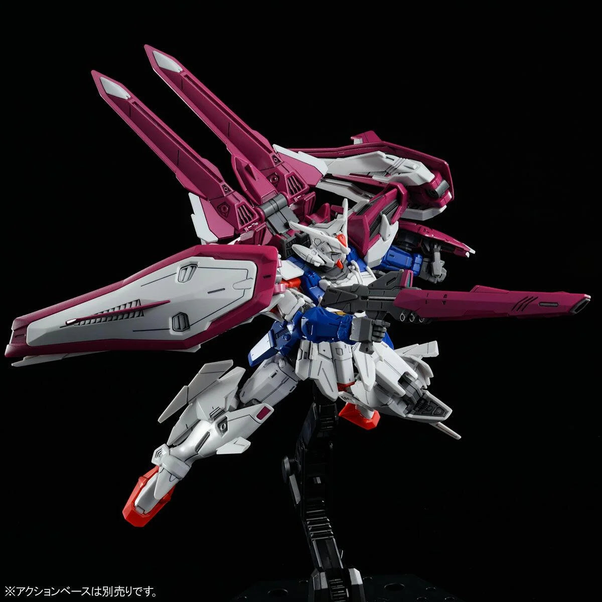 1/144 HGAC Gundam L.O Booster Action pose 4