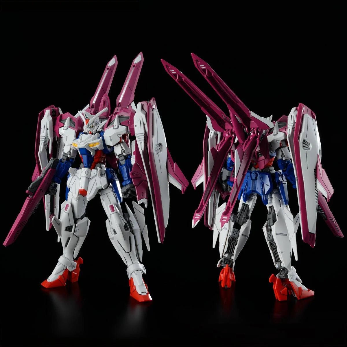 1/144 HGAC Gundam L.O Booster Front and back