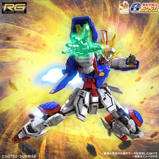 1/144 RG Shining Gundam Promo Feature Shot