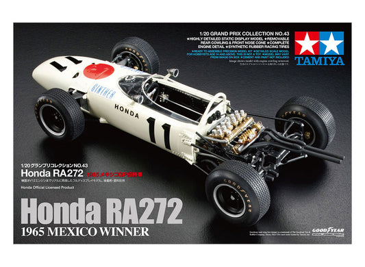 1/20 Honda RA272 F1 1965 Mexico Winner