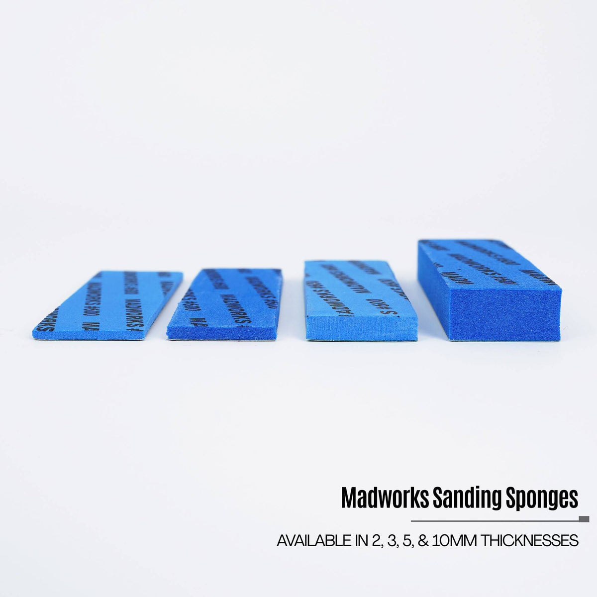 Madworks SP10-000 Sanding Sponge Combo Pack Standard 10mm