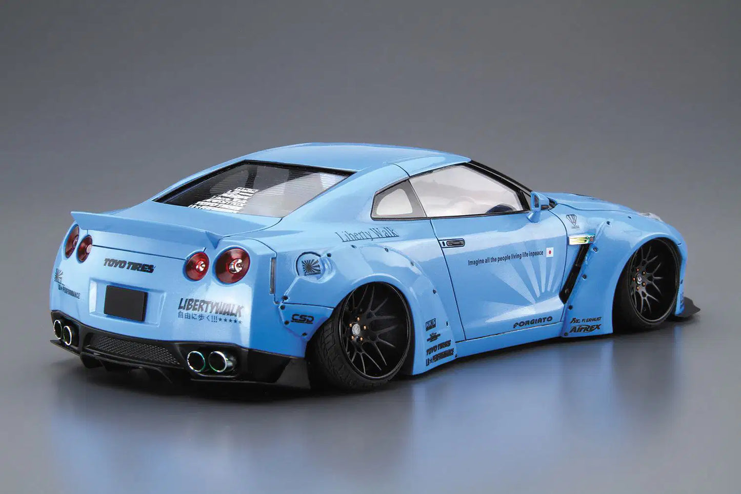 Aoshima 1/24 Lb Works Nissan R35 GT-R Version 1