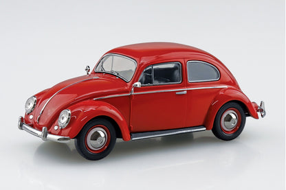 Aoshima 1/32 Volkswagen Beetle (Ruby Red) SNAP KIT