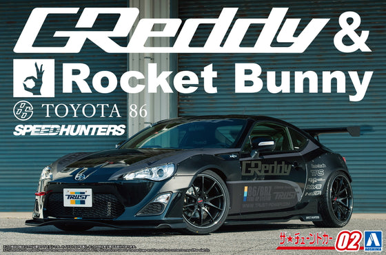 Aoshima 1/24 ZN6 Toyota 86 '12 Greddy & Rocket Bunny Volk Racing Ver.