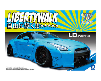 Aoshima 1/24 Lb Works Nissan R35 GT-R Version 1