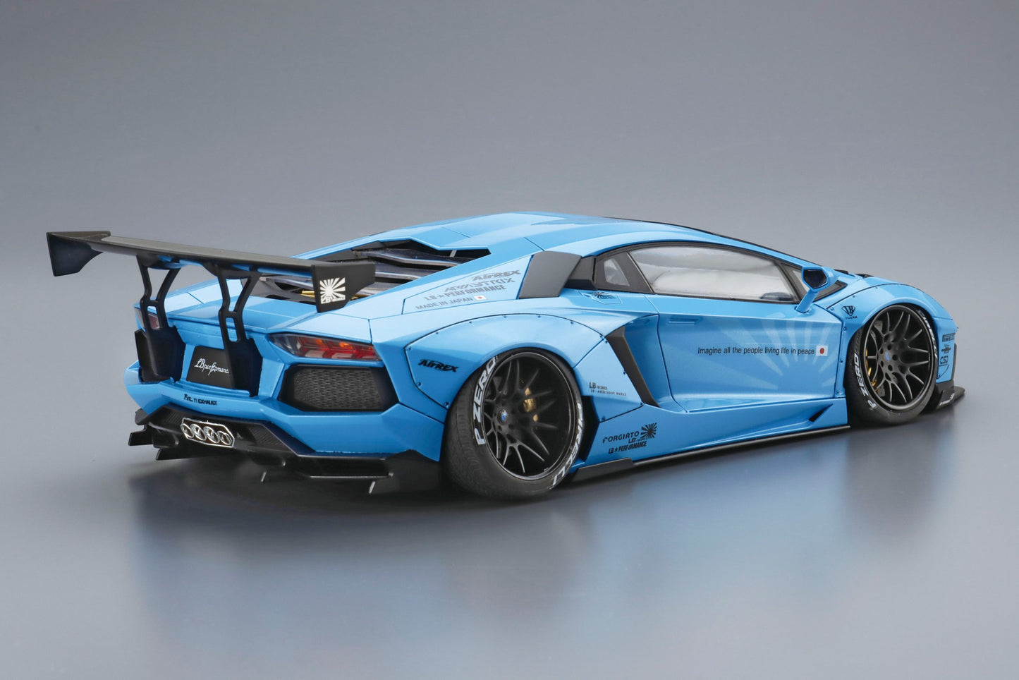 Aoshima 1/24 LB-WORKS Lamborghini Aventador Ver.1