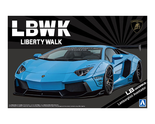 Aoshima 1/24 LB-WORKS Lamborghini Aventador Ver.1