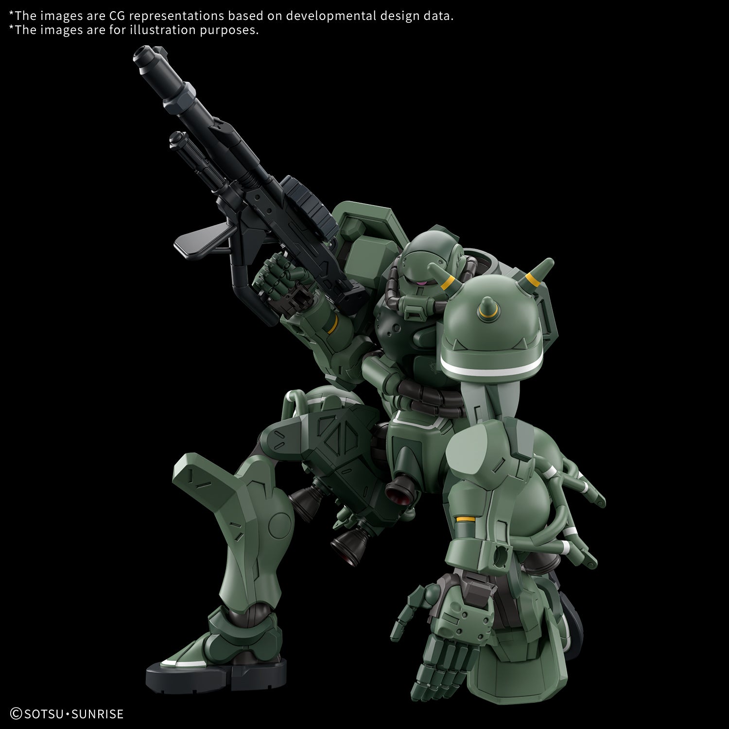1/144 HG Zaku (GQ)