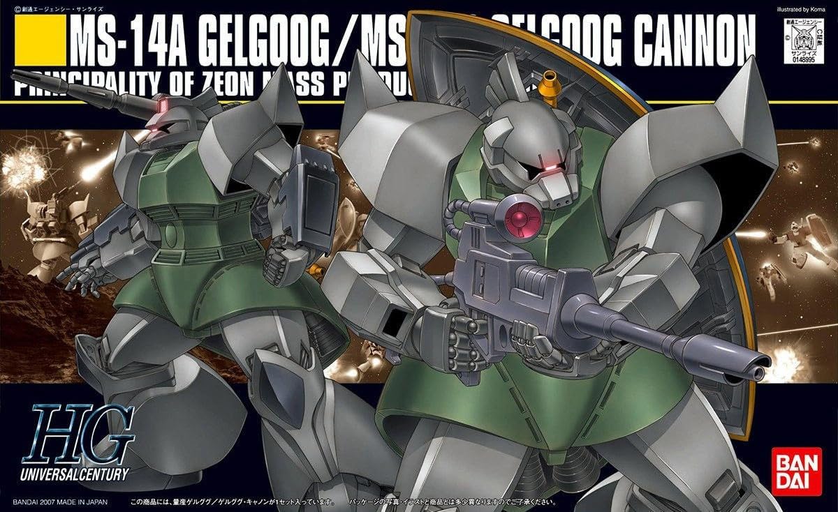 1/144 HGUC Gelgoog / Gelgoog Cannon