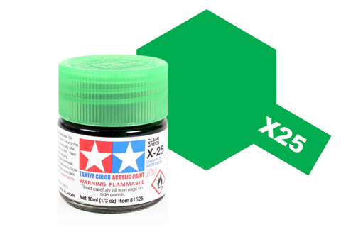 Tamiya Acrylic Mini X-25 Clear Green