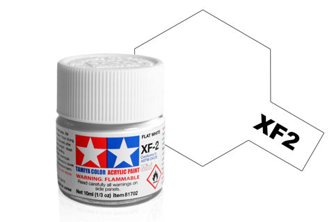 Tamiya Acrylic Mini XF-2 Flat White