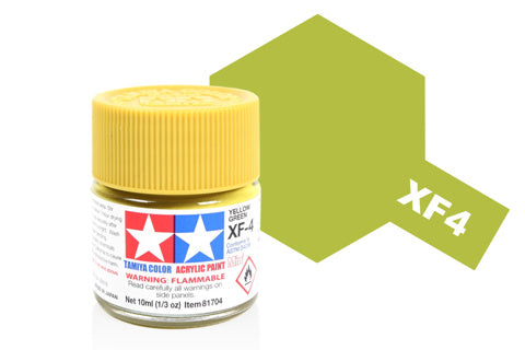 Tamiya Acrylic Mini XF-4 Yellow Green