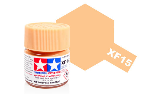 Tamiya Acrylic Mini XF-15 Flat Flesh