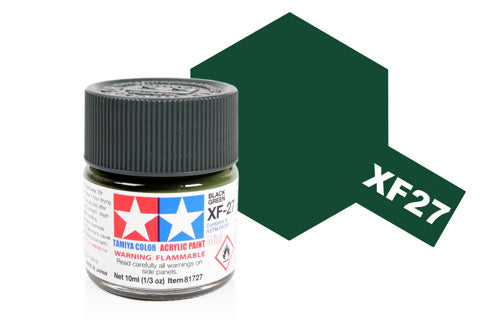 Tamiya Acrylic Mini XF-27 Black Green