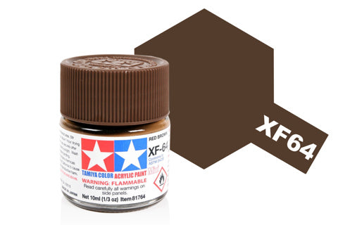 Tamiya Acrylic Mini XF-64 Red Brown